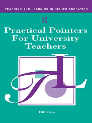 cover image of Practical Pointers for University Teachers